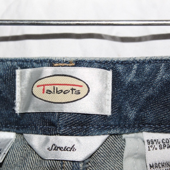 Talbots Straight Leg Stretch Denim. Sz. 10 - Picture 3 of 8